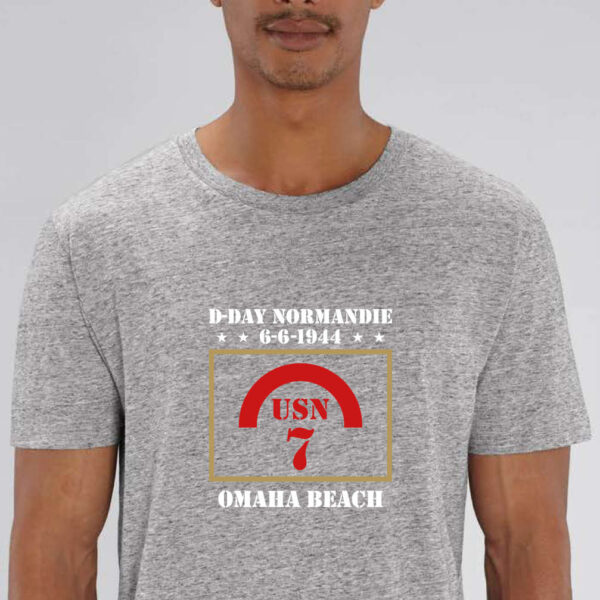 T-shirt USN 7 gris