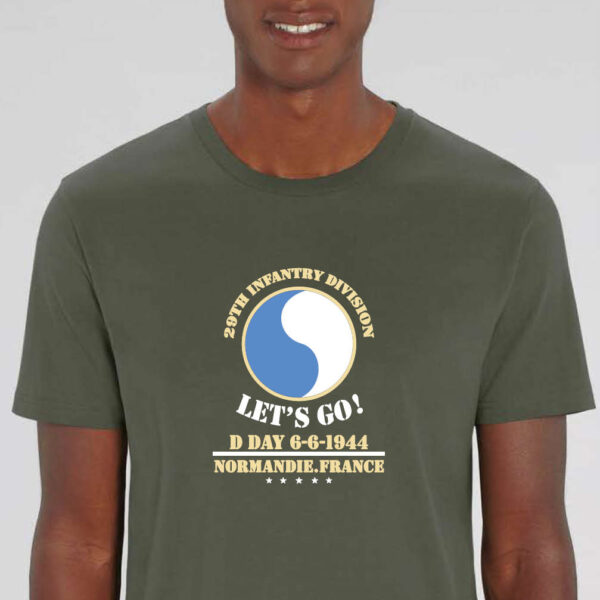 T-shirt "29th infantry division" kaki