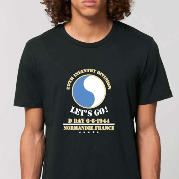 T-shirt "29th infantry division" noir
