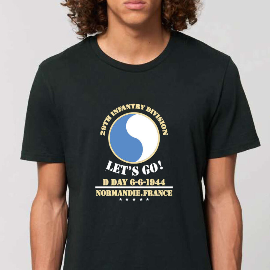 T-shirt "29th infantry division" noir
