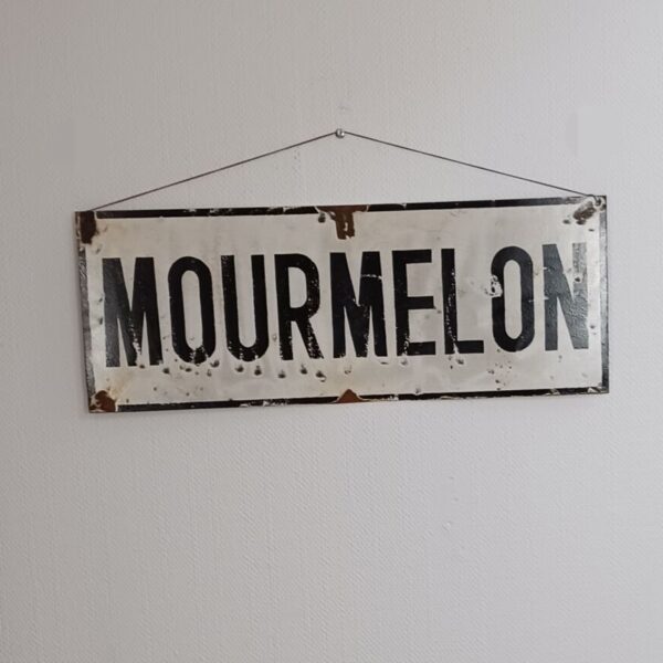 Panneau métal "MOURMELON"