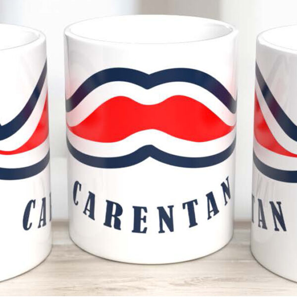 Mug French Moustache Carentan