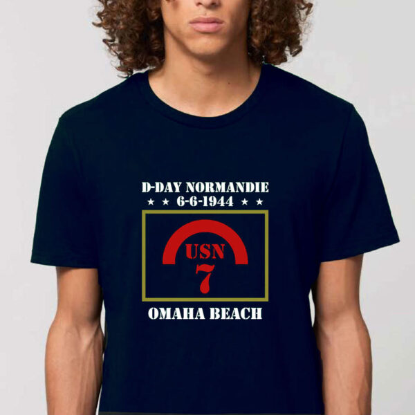 T-shirt USN 7 navy