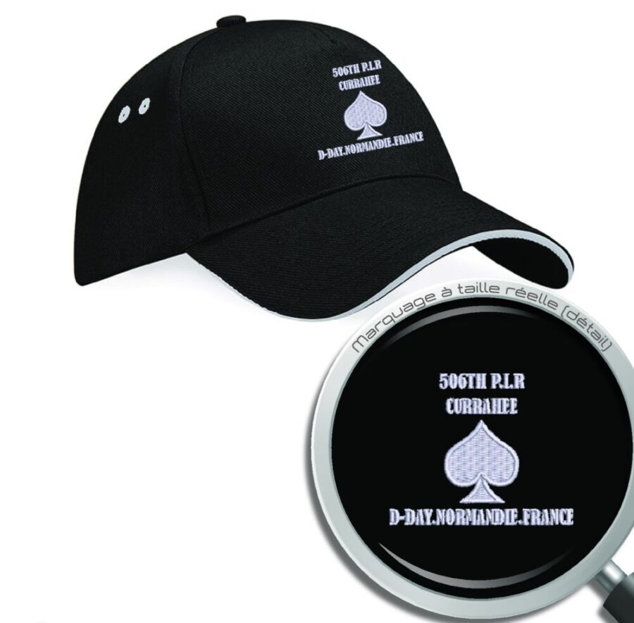 Casquette 506th P.I.R. Noire