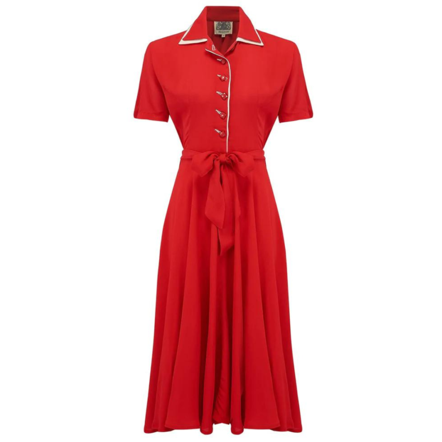 Robe "MAE" rouge