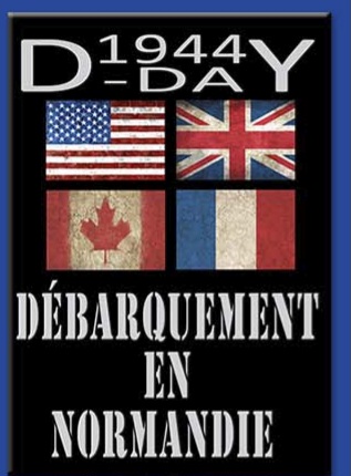 Magnet D-DAY 1944 débarquement en Normandie