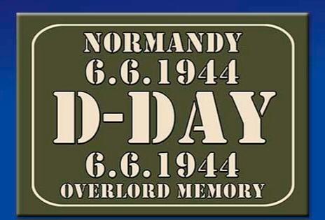 Magnet : NORMANDIE 6.6.1944 D-DAY 6.6.1944 OVERLORD MEMORY