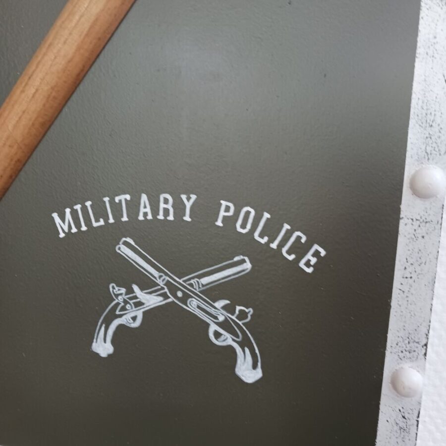 Panneau bois "Military Police" 101ème Airborne – Image 3
