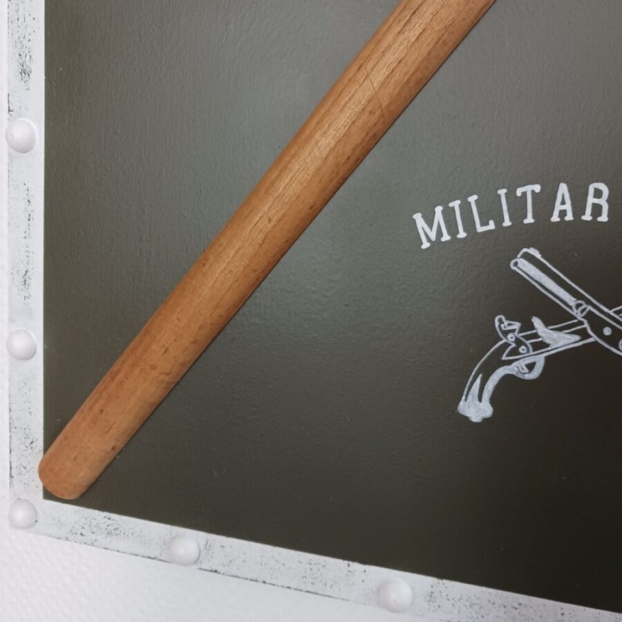 Panneau bois "Military Police" 101ème Airborne – Image 6