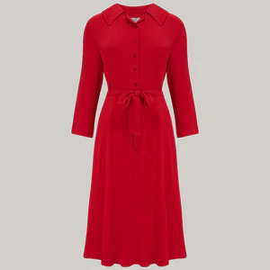 Robe "VIOLET" rouge