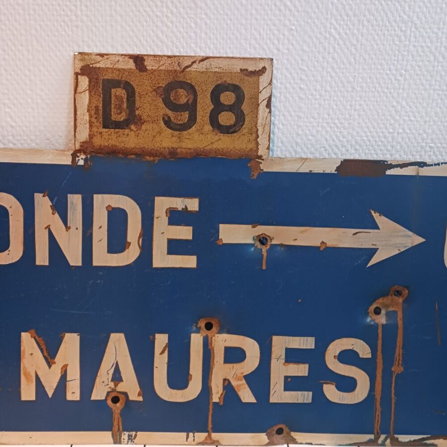 Panneau métal "D98 - La Londe - Les-Maures" – Image 3