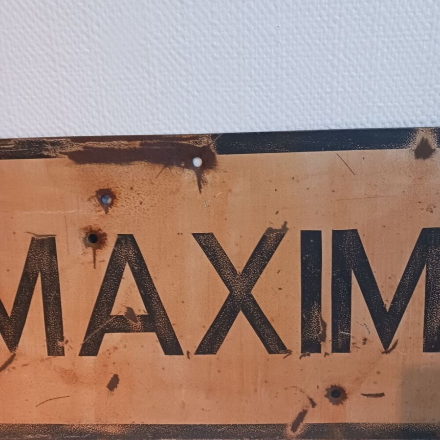 Panneau métal "Sainte MAXIME" – Image 3