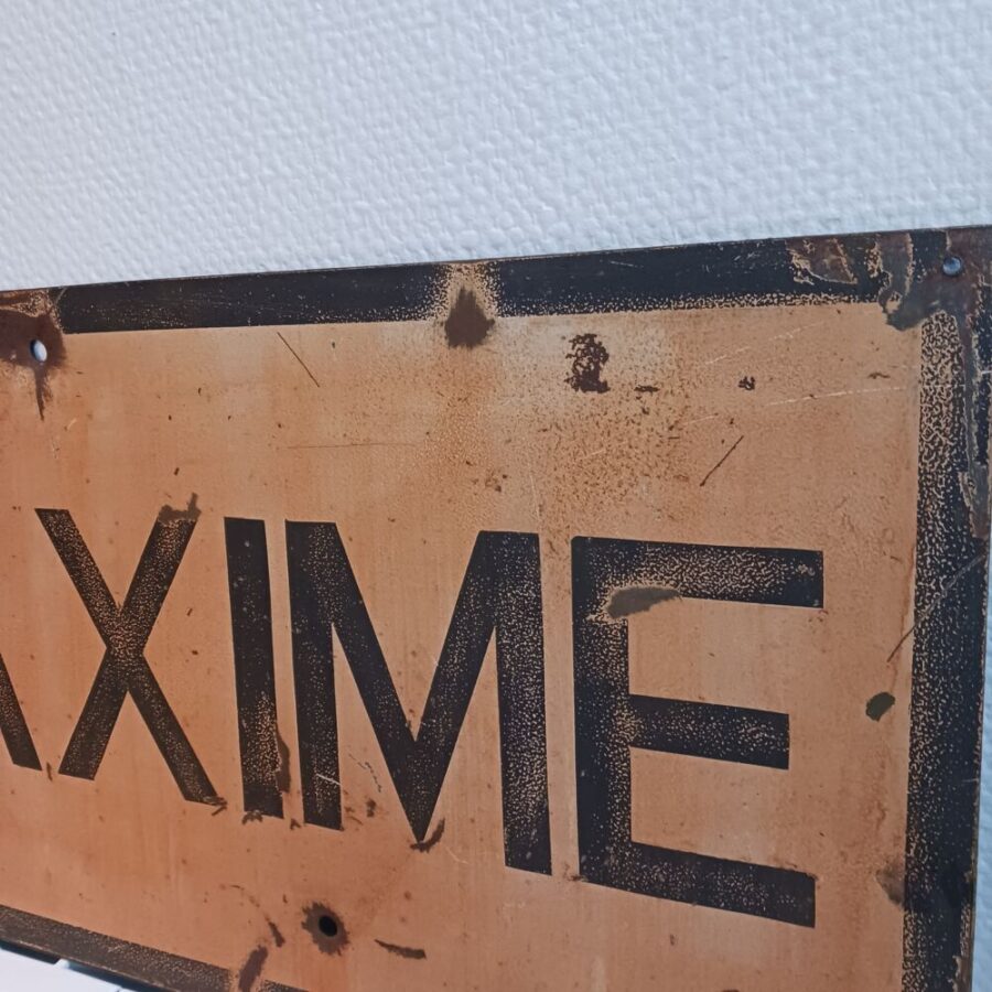 Panneau métal "Sainte MAXIME" – Image 4