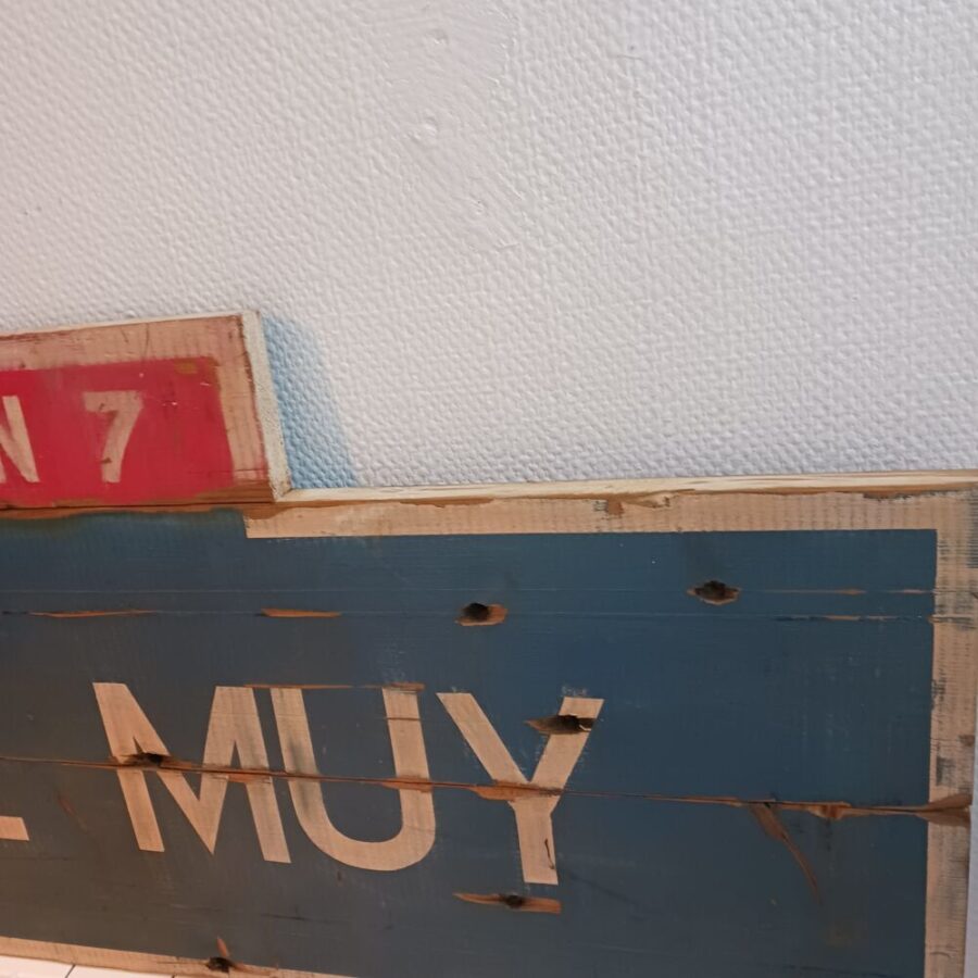 Panneau bois "LE MUY - N7" – Image 3