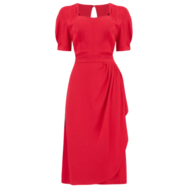 Robe "SHELLY" rouge