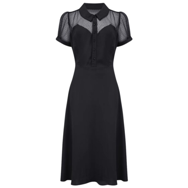 Robe "FLORENCE" noir