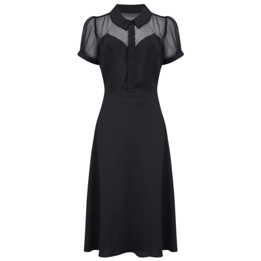 Robe "FLORENCE" noir