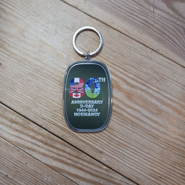 Porte clefs "80 TH ANNIVERSARY D-DAY"