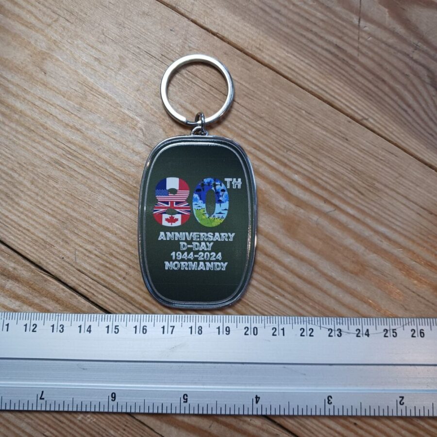 Porte clefs "80 TH ANNIVERSARY D-DAY" – Image 3
