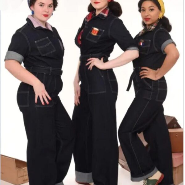combinaison jeans Années 40's