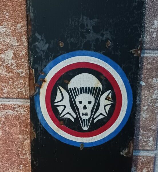 Plaque "502nd PIR" métal 40cm x 20cm