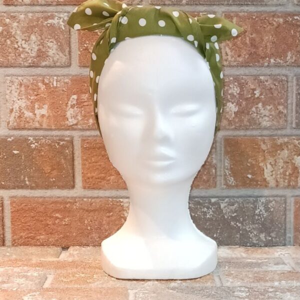 Foulard type "ROSIE" A POIS