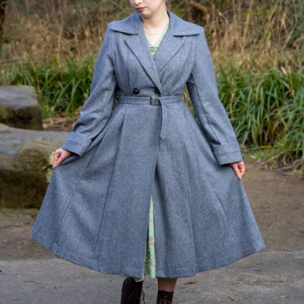 Manteau de promenade bleu marine