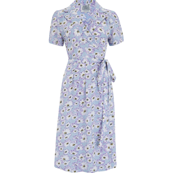 Robe cache-cœur Daisy print
