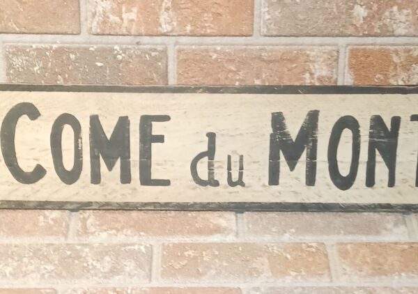 Panneau bois "ST COME DU MONT"