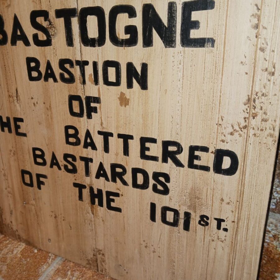 Panneau bois "BASTOGNE"  Airborne – Image 3