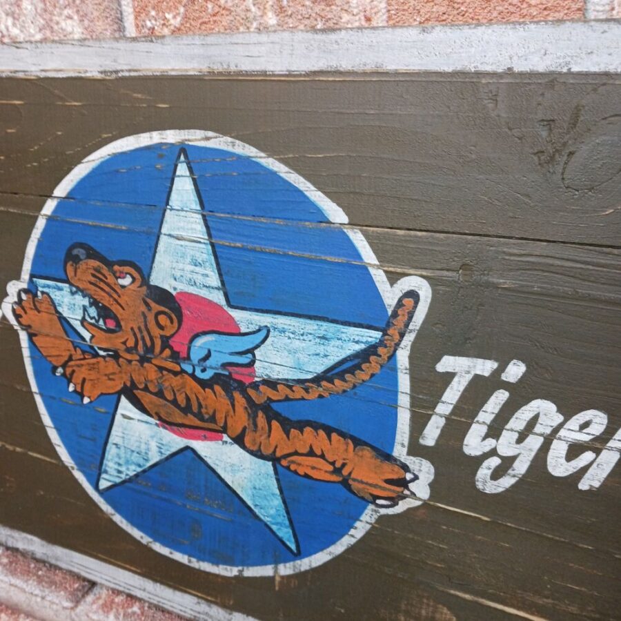 Panneau bois "FLYING TIGERS" – Image 2