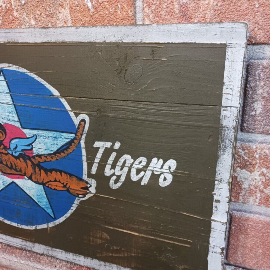 Panneau bois "FLYING TIGERS" – Image 4