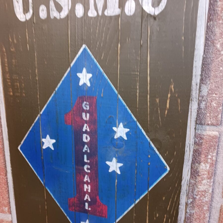 Panneau bois "U.S.M.C." – Image 4