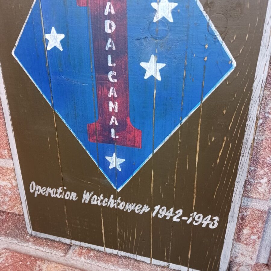 Panneau bois "U.S.M.C." – Image 3