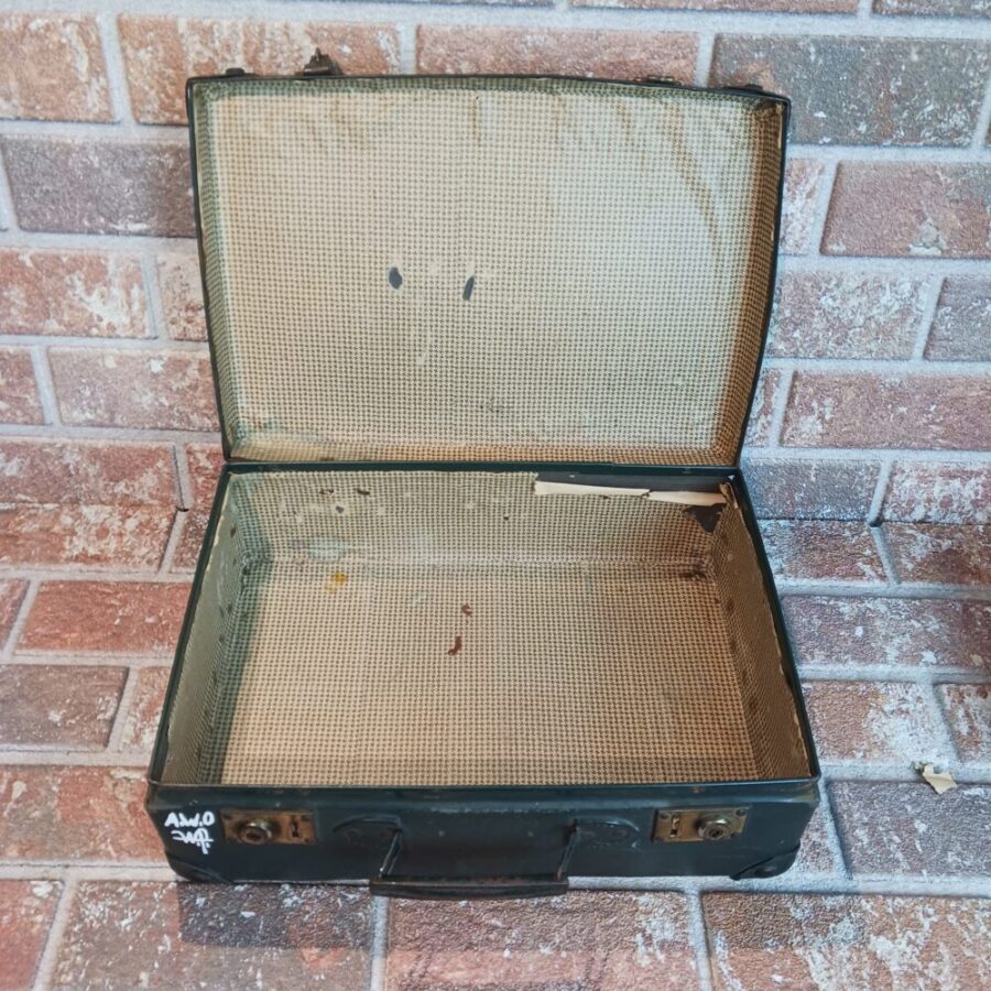 VALISE ANCIENNE PEINTE "HOT ROD" – Image 2