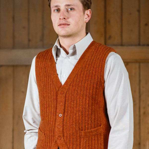 Gilet homme "Rufus"  marron
