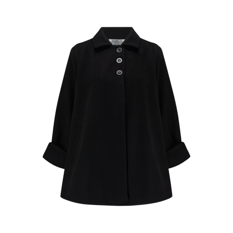 Manteau court noir